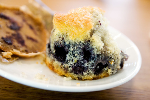 blueberry muffin, nekkid