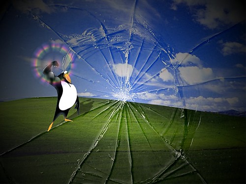 Tux Windows broke | Flickr