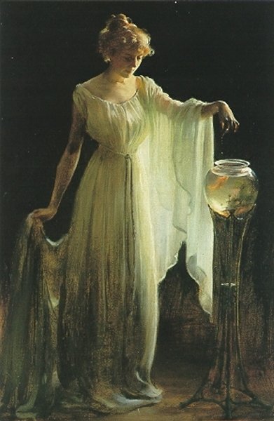 Charles Courtney Curran, The Goldfish