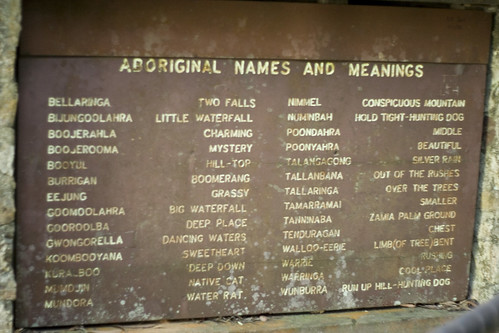 Aboriginal names and meanings