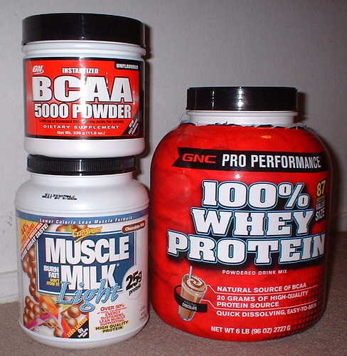 Day 10/366 - my muscle building supplements