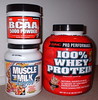 Day 10 - my muscle building supplements