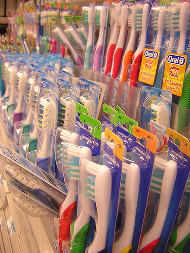 toothbrush shopping — dec 28