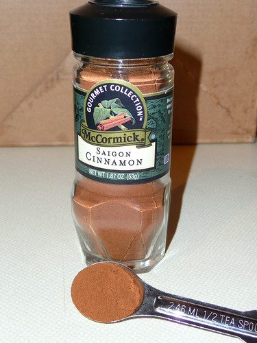 1/2 teaspoon of cinnamon a day