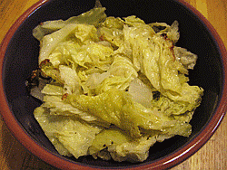 Sweet and sour cabbage