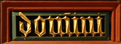 Tossens, Wesermarsch, Bartholomäuskirche, pulpit, detail by groenling