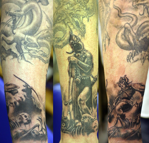 Battle Tattoo by The Tattoo Studio.