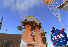 Mars Phoenix Landing Event in Second Life