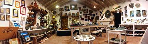 Ceramics studio in Aragorn's Studio, Trellis Bay, The British Virgin Islands