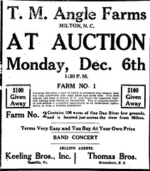 T. M. Angle Farm Auction (1926)