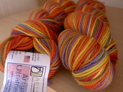 Prize yarn, courtesy of Tiennie