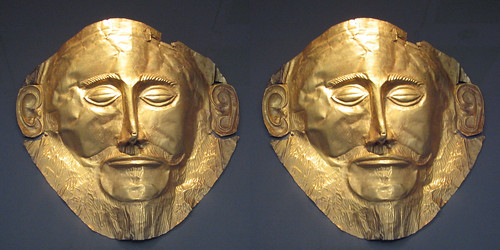 Mask of Agamemnon 3D CrossView by 3dstereo