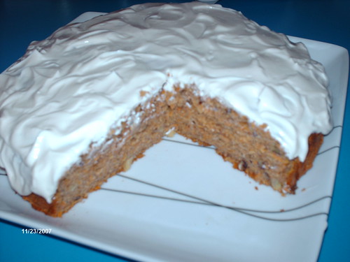 Carrot Cake with Cream Cheese Icubg