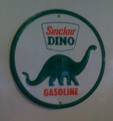 Dinosaur Equals Gas