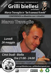 Grilli biellesi - Conferenza con Marco Travagl...