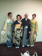 Jana, L., David, Alana in Kimono