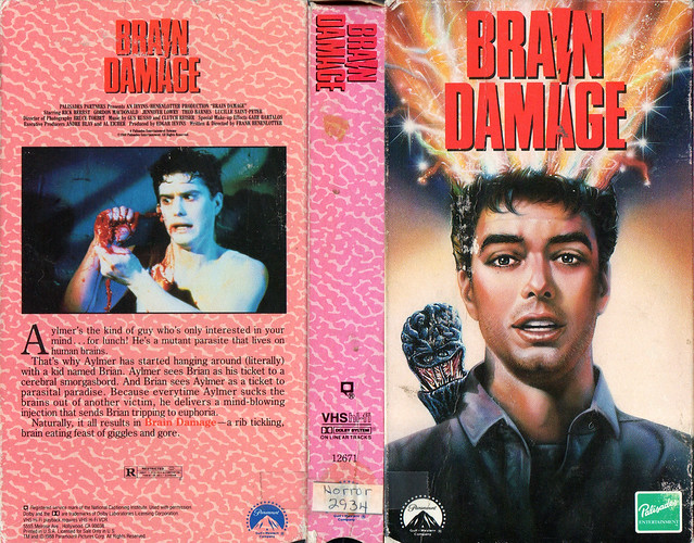 Brain Damage (VHS Box Art)