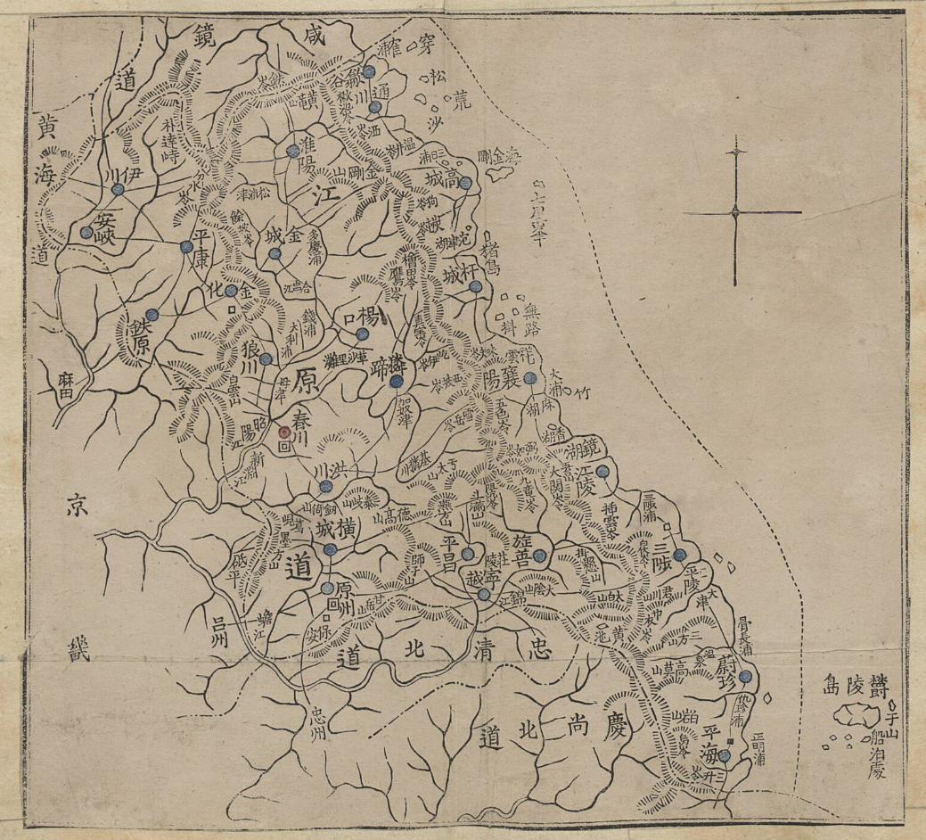 1898 - Joseon-jido - Gangwondo 1