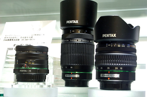 PENTAX DA lenses