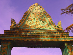 Entry to Cambodian Temple