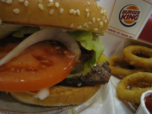 Whopper with cheese by HAMACHI!.