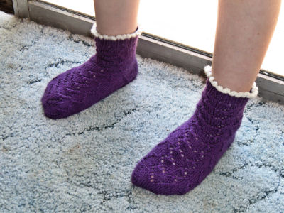 Purple Heart Socks