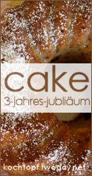 3-Jahres-Jubiläum Blog-Event: Cake