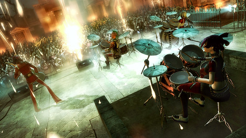 Guitar Hero 5 Rocking on Four Drums.jpg