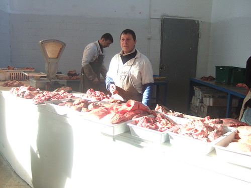 Meat at Privoz Market, Odessa