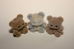 3 tiny bears