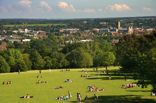 Canterbury  from University of Kent Templeman Library