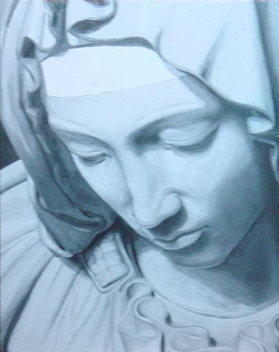 of Michelangelo's Pieta.