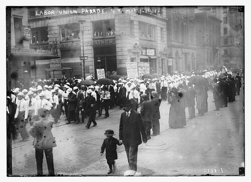 Labor union parade, NY., May 1, 1911 (LOC)