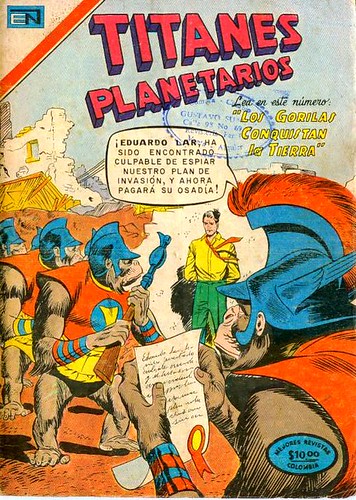 Portada Comics Titanes Planetarios Novaro Aguila 1