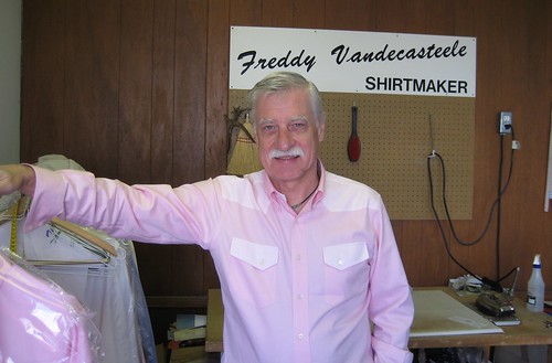 Freddy Vandecasteele, Shirt Maker