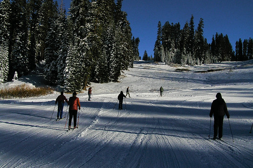Photo: Skiing at Badger Pass. Photo by Edie Howe-Byrne of LittleRedTent.net
