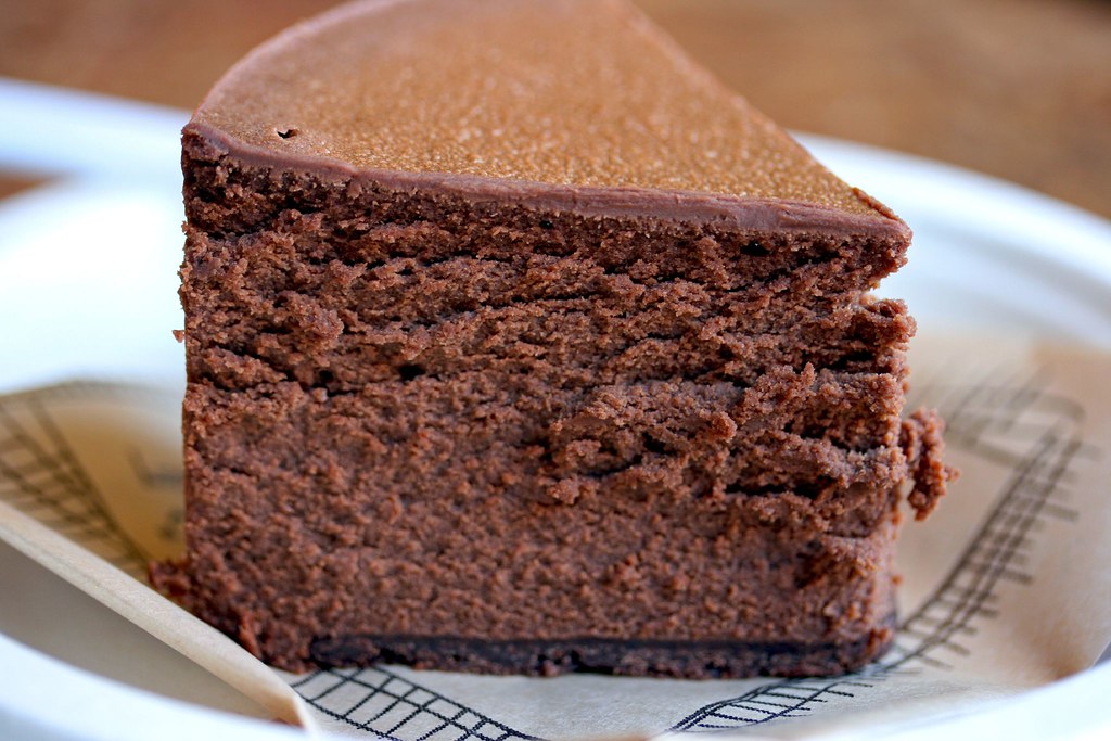 Chocolate Cheesecake texture/innards
