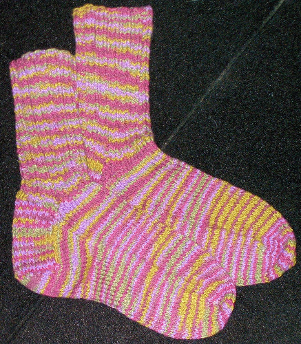 First Knitted Socks
