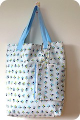 GoGreen Shopping Tote - Blooming Blue 01