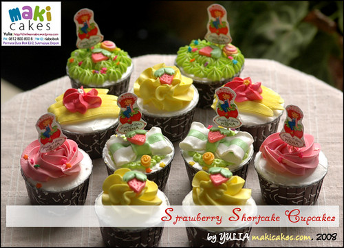 cupcakes designs. Shortcake Cupcake Design