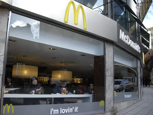 McDonalds in the Stockholm Slussen