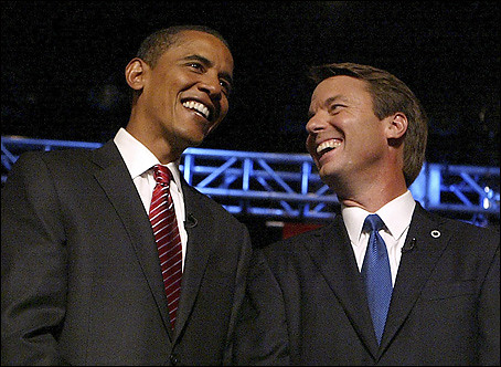 Sen. John Edwards Endorses Sen. Barack Obama by dsmyre.