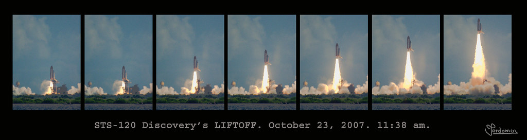 Shuttle Launch Discovery, Oct 2007
