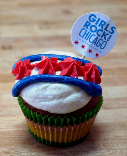 Charity Cupcake - Girls Rock Chicago - June 2008