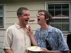 andy and nate at sausagefest 2008