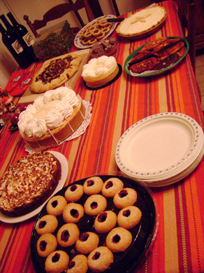 some of the dessert pies