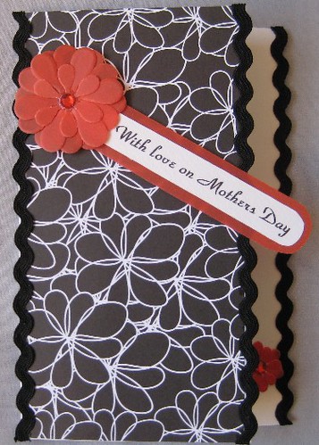 mothers day cards flowers. Cute Mothers day card from