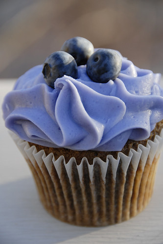 Studmuffin Blueberry cupcake from Salt Lake City's So Cupcake