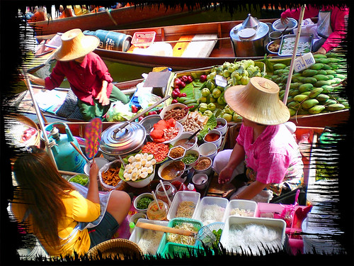 floating market by thawizard