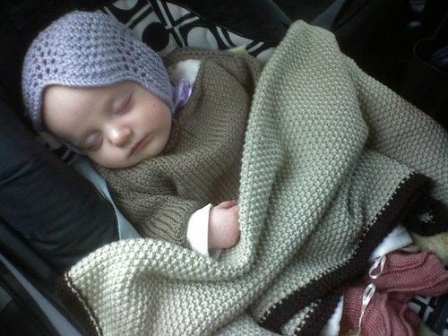 Knitted baby